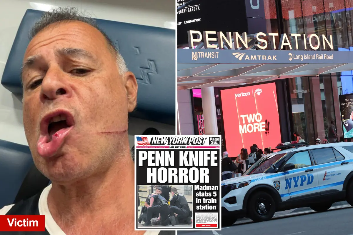 Penn Station attacker had 'rage in his eyes,' victim claims: 'Intended to kill me'