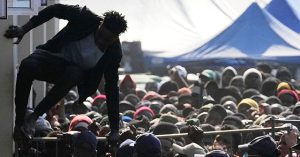Police Clash with Migrant Protesters at Deportation Center in South Africa