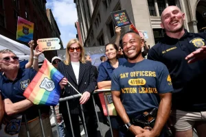 Police commissioner supports armed LGBTQ officers at NYC Pride March after criticizing organizers for excluding them.