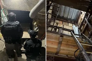 Police find large tunnel into the U.S. that was concealed in plain view