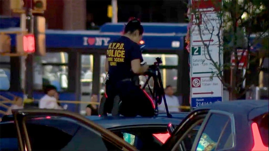Police officer shoots driver of stolen car after hitting officers in the Bronx