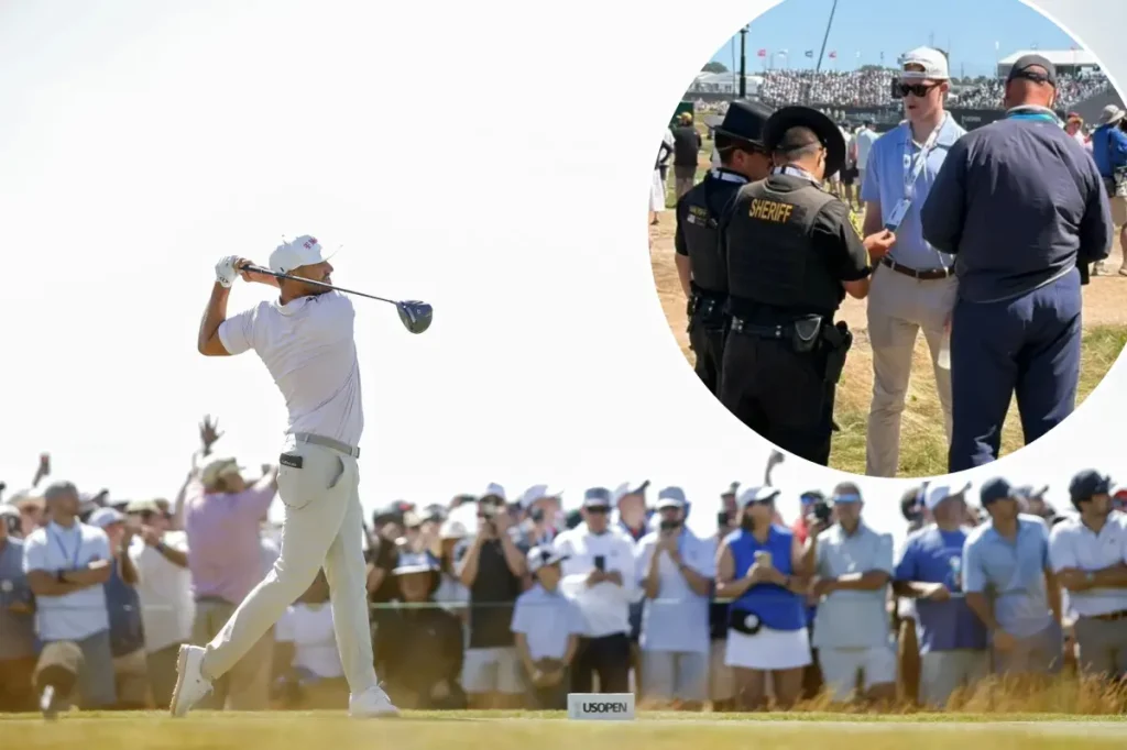 Police remove US Open spectators chanting 'don't choke' at Wyndham Clark
