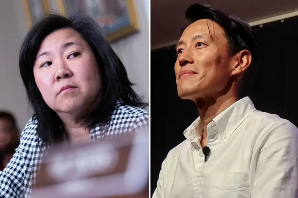 Progressive candidate opposing Queens Representative Grace Meng faces criticism for residing outside the district
