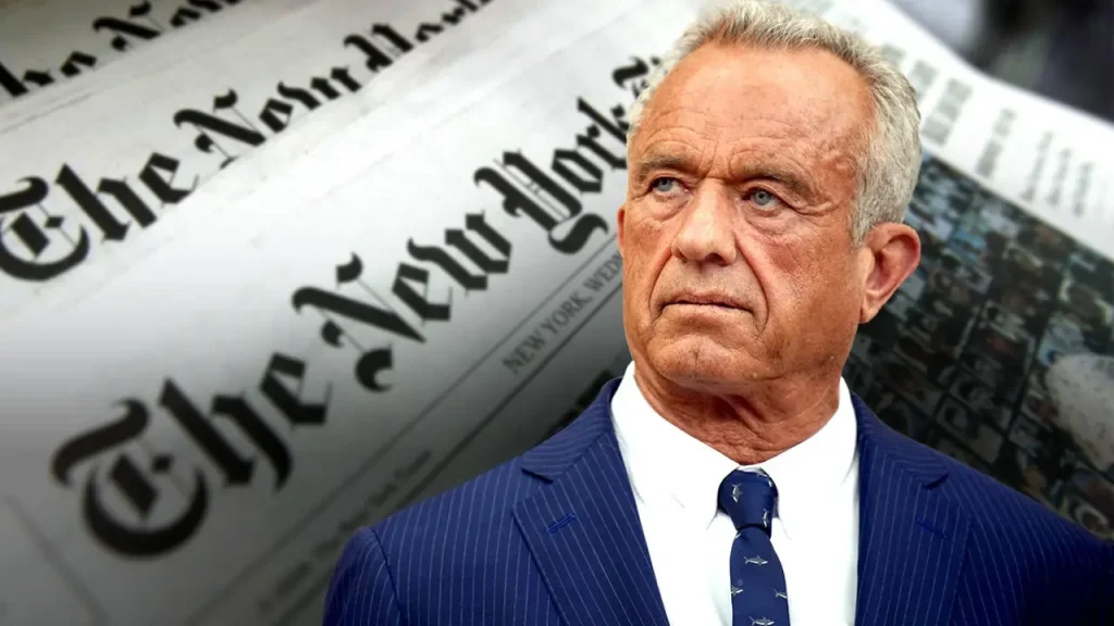 RFK Jr criticizes New York Times for 'attack article' about his HHS leadership
