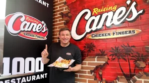 Raising Cane's CEO Todd Graves reveals he doesn't eat his own coleslaw.