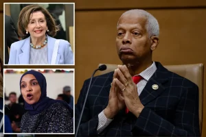 Rep. Hank Johnson greets new socialists while Pelosi stays silent