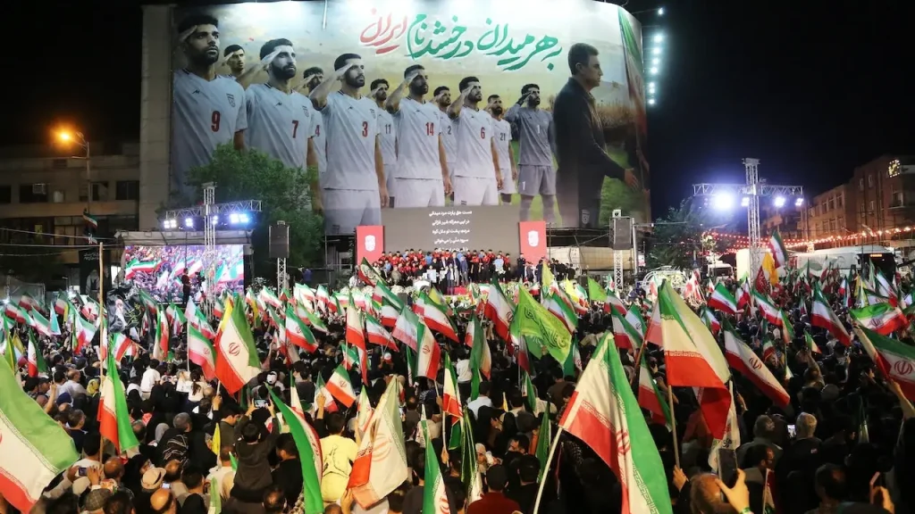 Report claims Iran's IRGC employs soccer system for citizen surveillance.