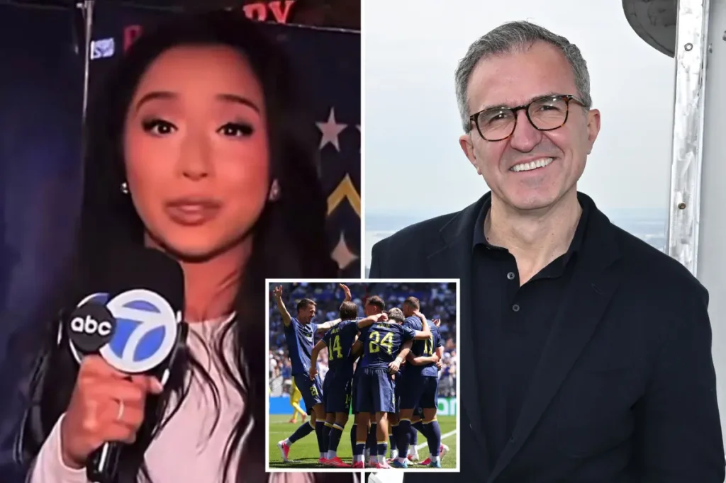 Reporter addresses reaction to 'insensitive' World Cup video — potential for office awkwardness
