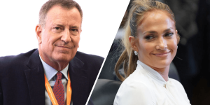 Residents Only: Jennifer Lopez's idea of a TRUE New Yorker infuriates former Mayor Bill de Blasio