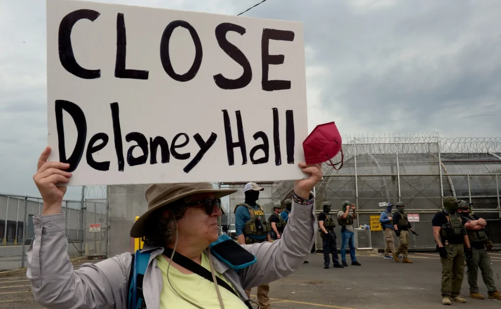 Revenue from Delaney Hall commissary increased threefold during the hunger strike, according to DHS.