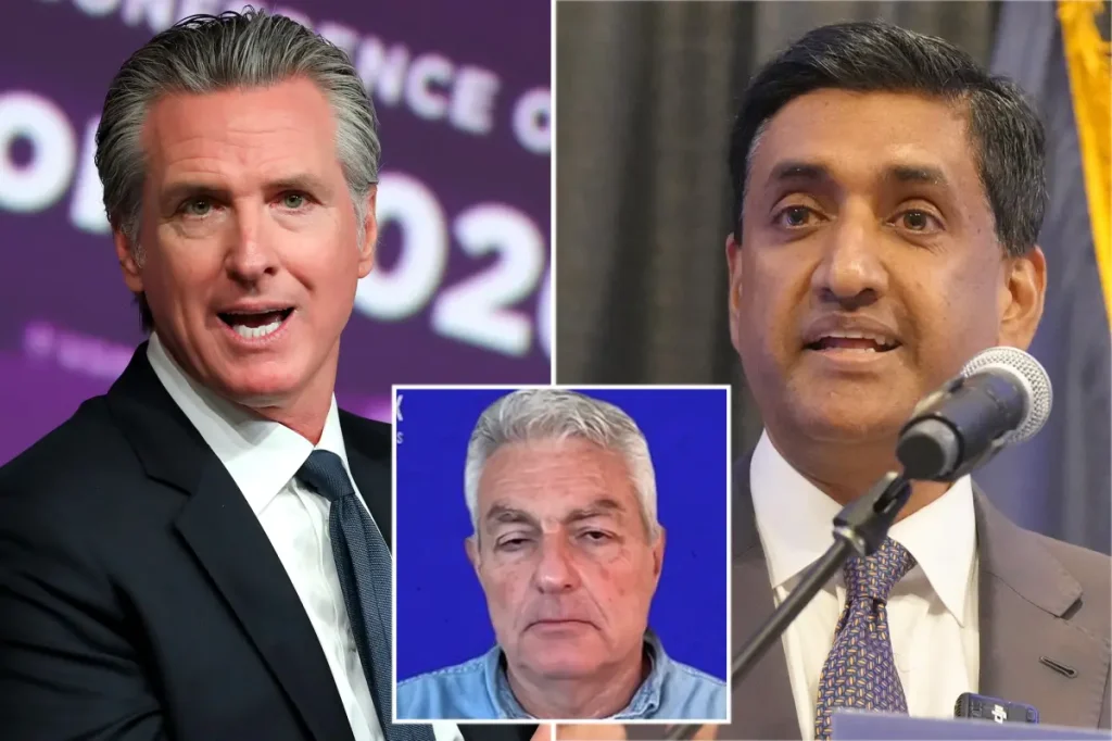 Ro Khanna criticizes Gavin Newsom's national billionaire tax as hypocritical.
