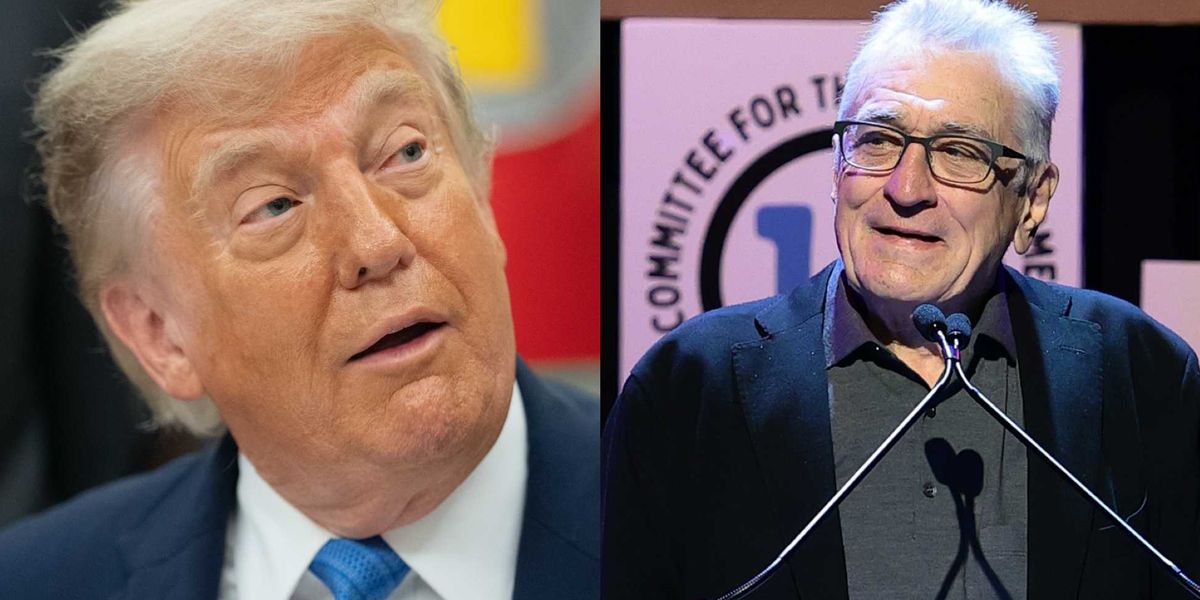 Robert De Niro speaks confusingly about his dislike for America during strange opposition to the White House UFC event.