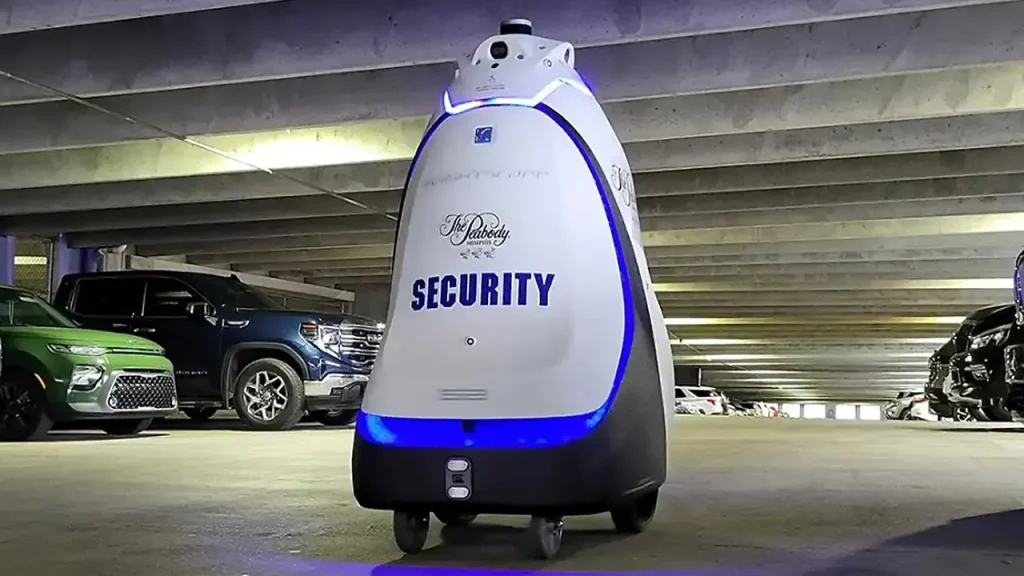 Robot officer in Dublin, Ohio, returned after making no arrests in parking garage