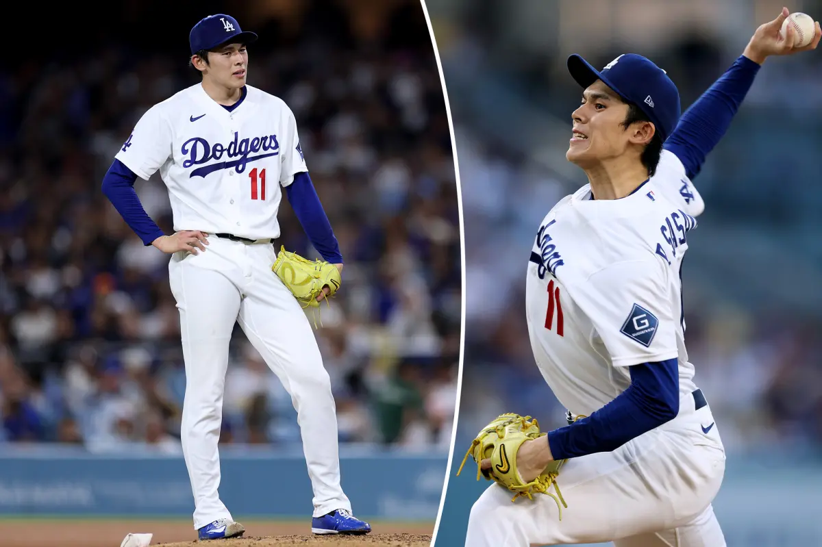 Roki Sasaki emerging as a starting playoff choice for the Dodgers