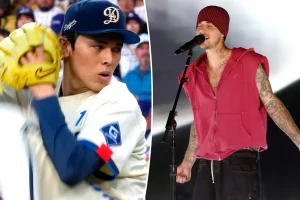 Roki Sasaki of the Dodgers thriving with tailored workout plan and Justin Bieber