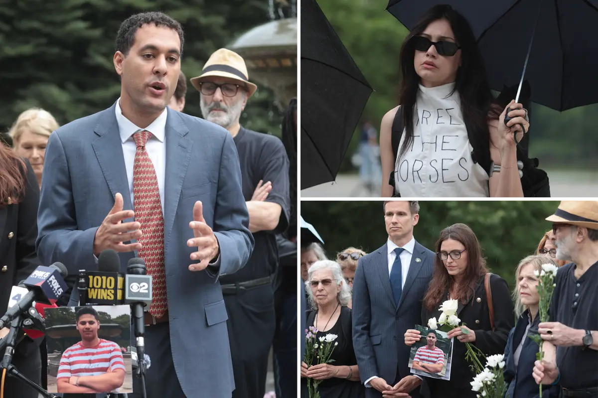Romanch Mahajan's family calls for a ban on horse-drawn carriages in NYC.