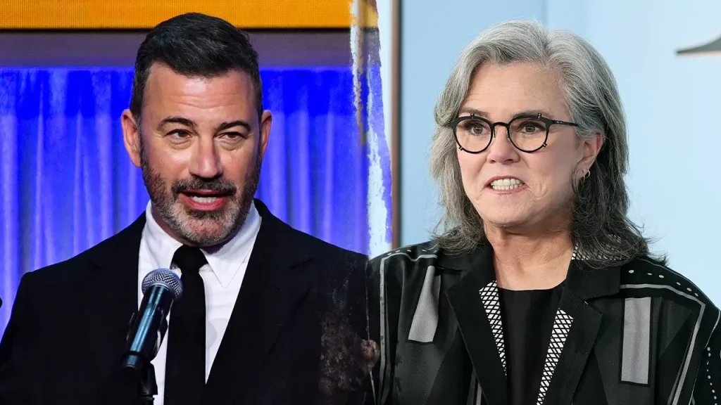 Rosie O'Donnell selected as guest host while Jimmy Kimmel is on vacation