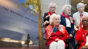 'Rosie the Riveters' recognized at the National WWII Museum on the anniversary of D-Day