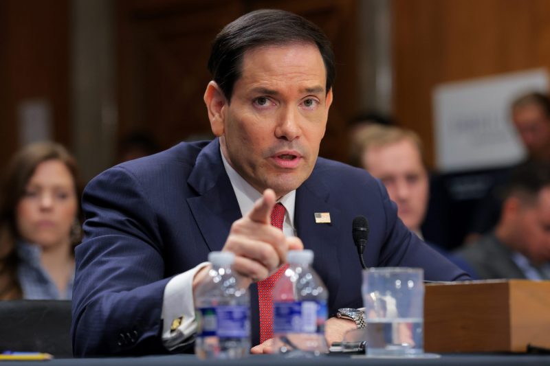 Rubio expresses hope for Iran nuclear discussions in Senate Foreign Relations Committee meeting.