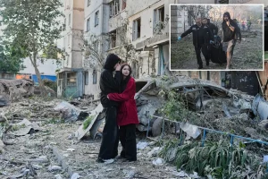 Russian strike on Ukraine results in at least 11 deaths and leaves others trapped in collapsed structures.