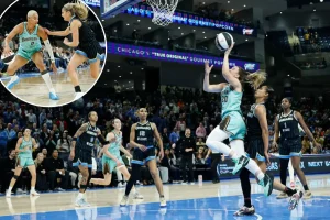 Sabrina Ionescu's winning layup and bench help Liberty defeat Sky