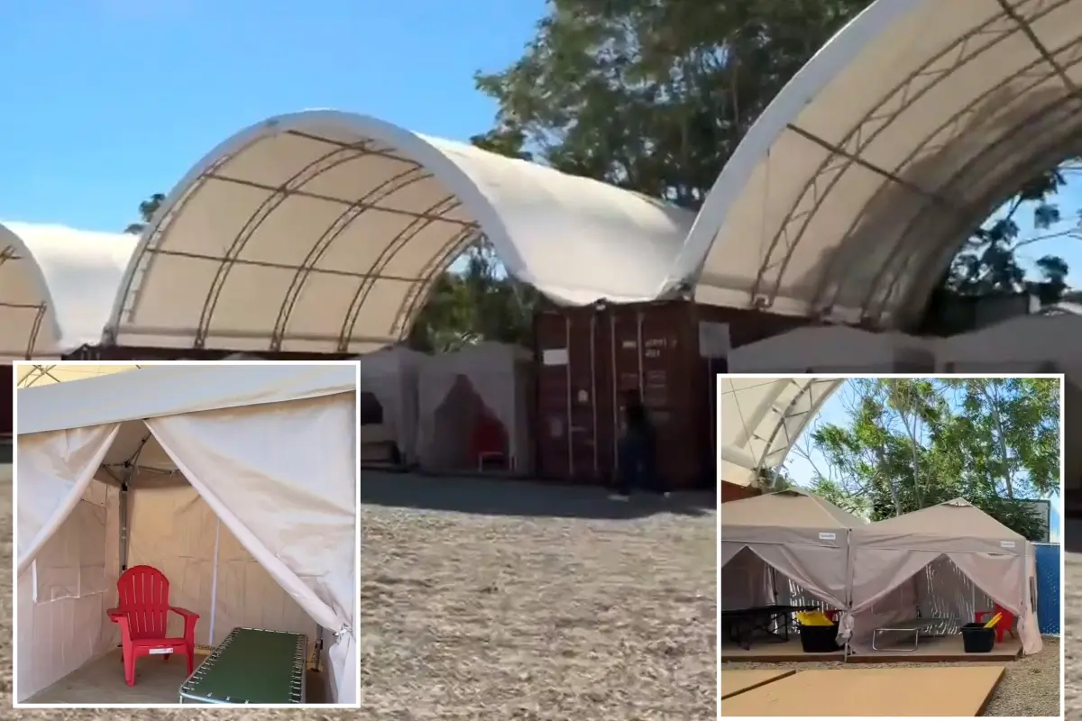 Sacramento launches a $2.5 million homeless tent facility with a construction cost of $20,000 for each bed.