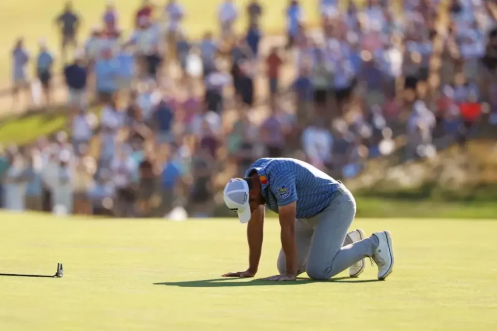 Sam Burns is left to feel regret for missing a 'special' Father's Day moment following more disappointment at the US Open.