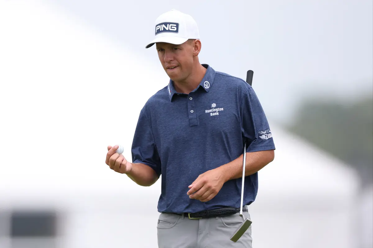 Sam Stevens credits his strong start at the US Open to improving his negative mindset