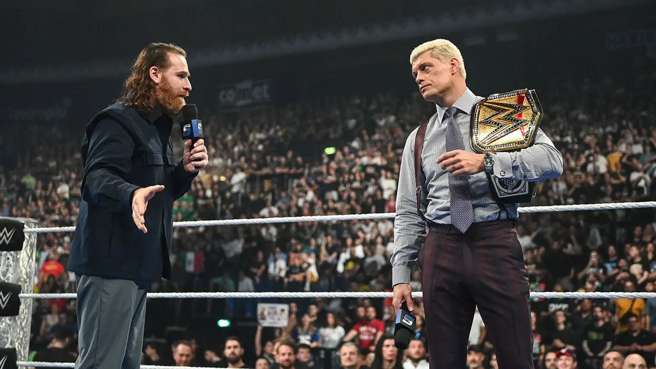 Sami Zayn aims for the WWE championship at Night of Champions in Saudi Arabia.