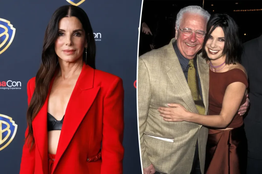 Sandra Bullock posts uncommon pictures of her children with her late father in honor of Father's Day.