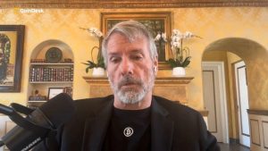 Saylor points to AI as the cause of the bitcoin crash. Arca has a simple response: Nonsense.