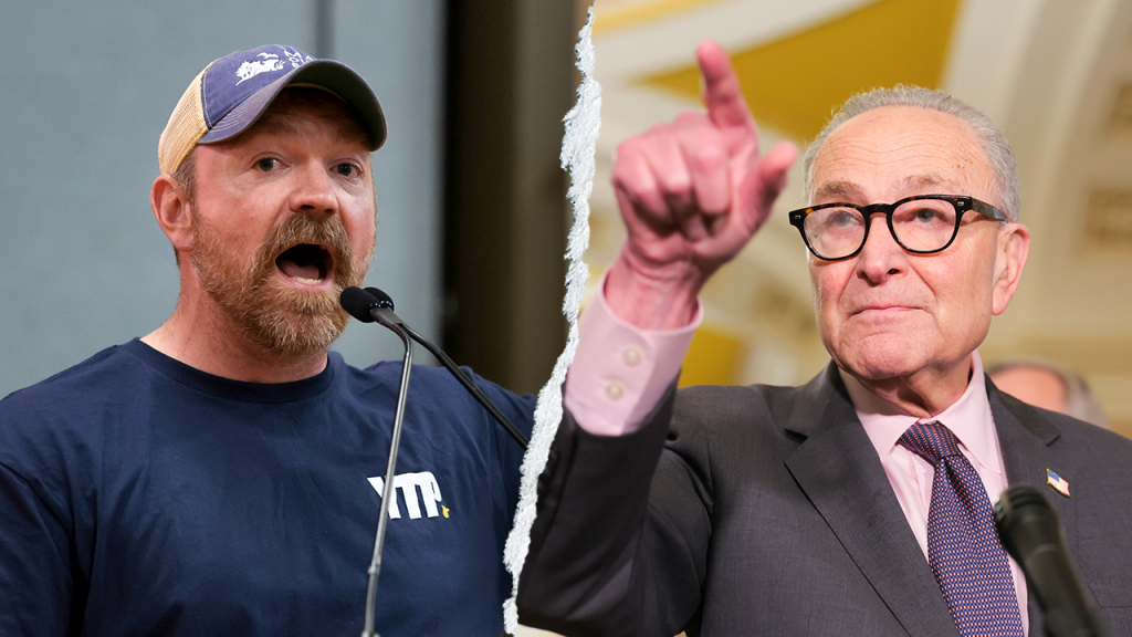 Schumer avoids questions about the controversies surrounding Democrat Graham Platner