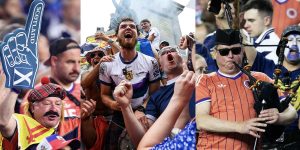 Scottish World Cup fans empty Boston's bars and then tidy up after themselves