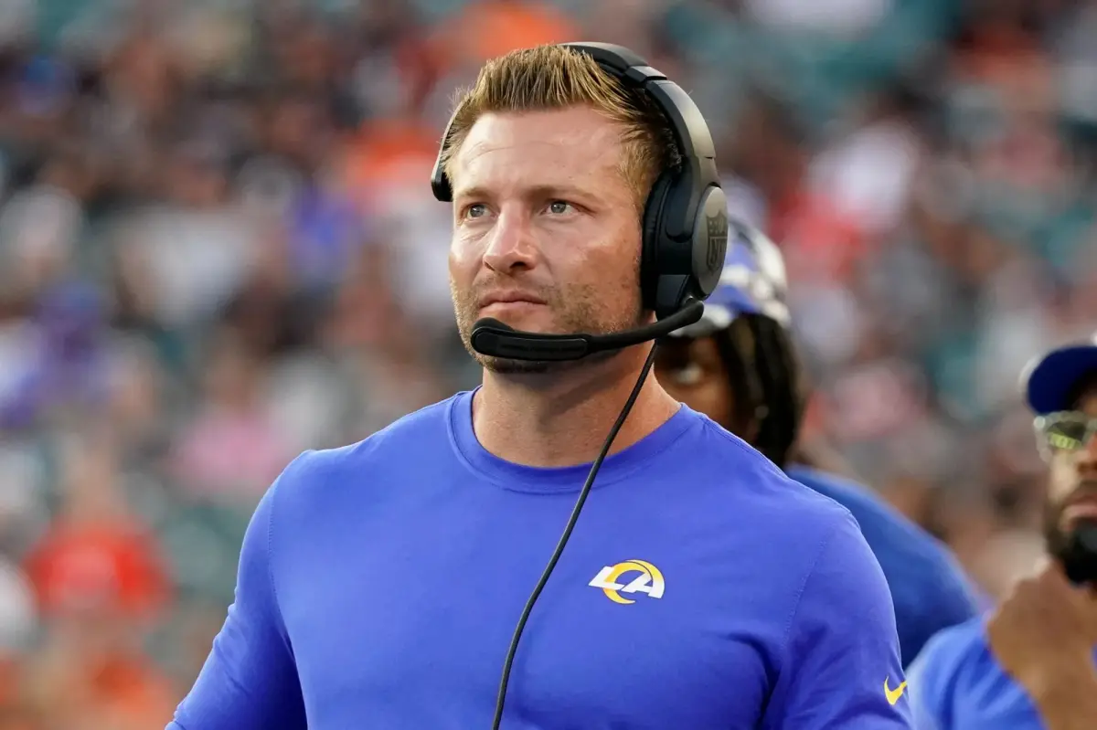 Sean McVay appears toned in NFL offseason picture