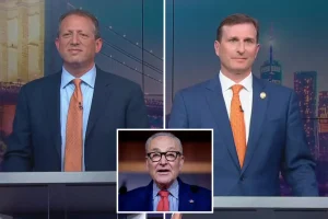 Sen. Chuck Schumer criticized during the Goldman, Lander House discussion