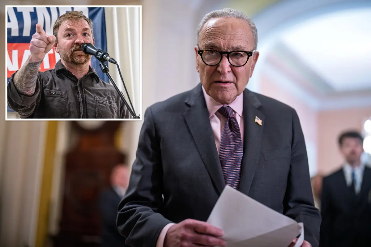 Sen. Chuck Schumer is unhappy about the Graham Platner issue before the Maine Democratic primary.