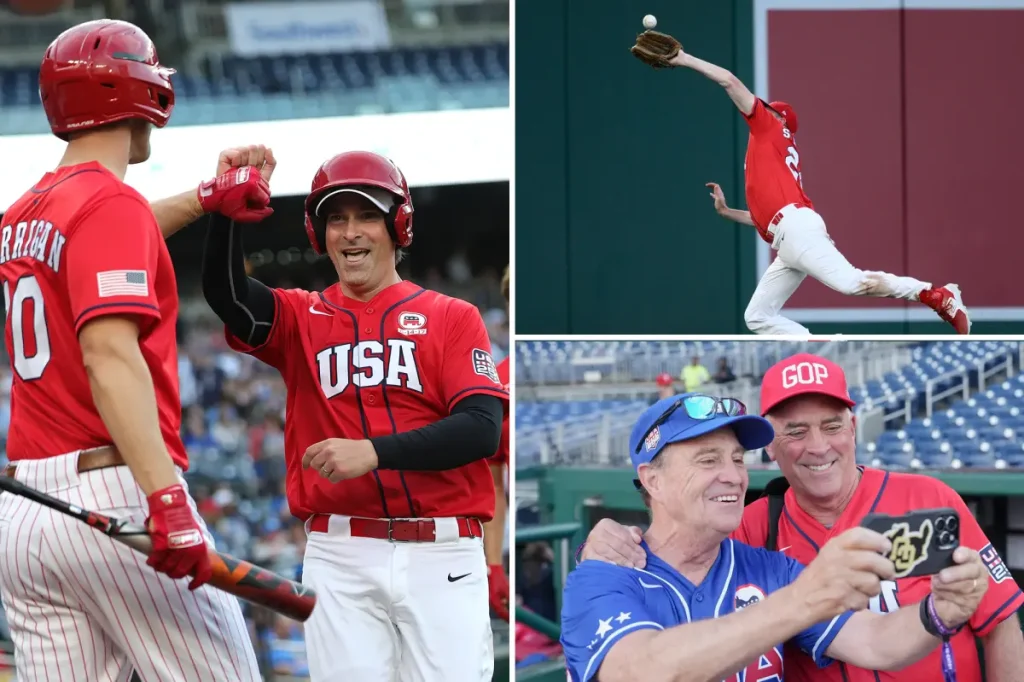 Sen. Eric Schmitt shines as Republicans defeat Democrats in Congressional Baseball Game for the sixth consecutive year