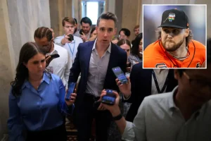 Sen. Josh Hawley challenges MLB's 'liberal beliefs'