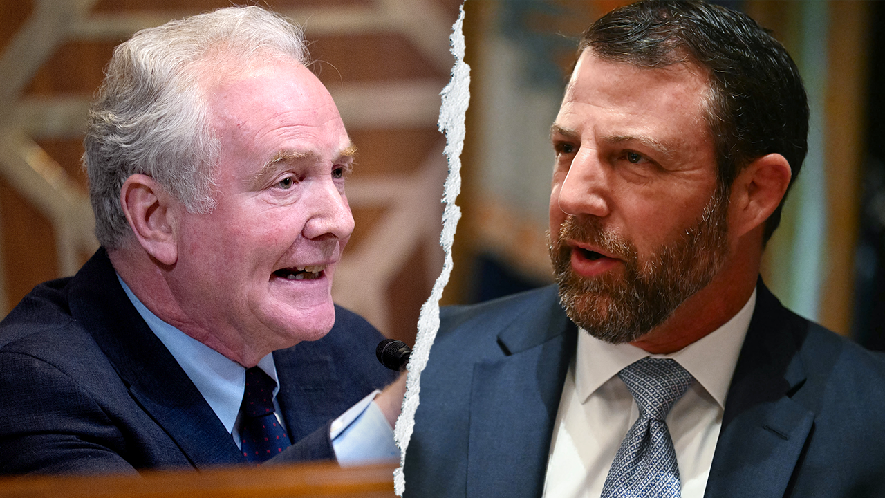 Sen. Van Hollen advises DHS Secretary Mullin to relax during the hearing