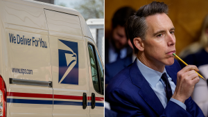 Senator Josh Hawley requests postal service documents regarding executive bonuses and discarded mail.