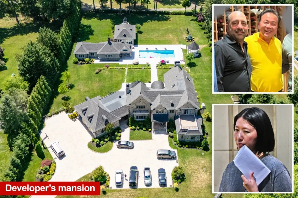 Senior adviser Frank Carone to Eric Adams took a photo outside an upscale Long Island home with someone accused of bribery.