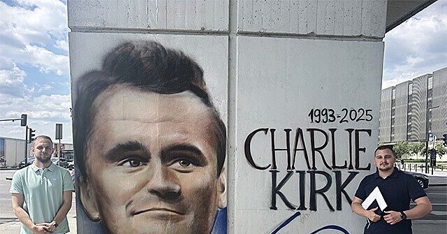 Serbians Remember Slain Conservative Leader with Street Art Murals in Belgrade