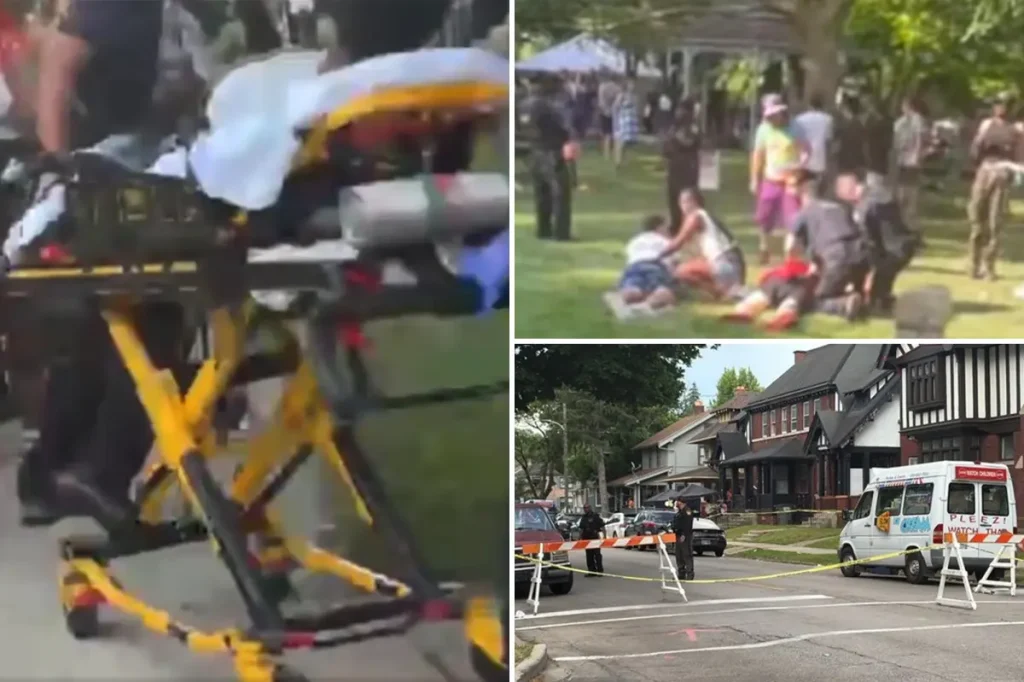 Several individuals taken to hospital following gunfire at a family-oriented festival in Ohio