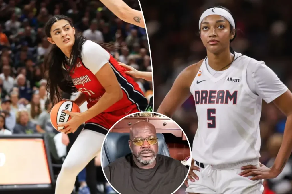 Shaq intends to confront Angel Reese, Lauren Betts makes fun