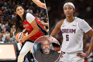 Shaq intends to confront Angel Reese, Lauren Betts makes fun