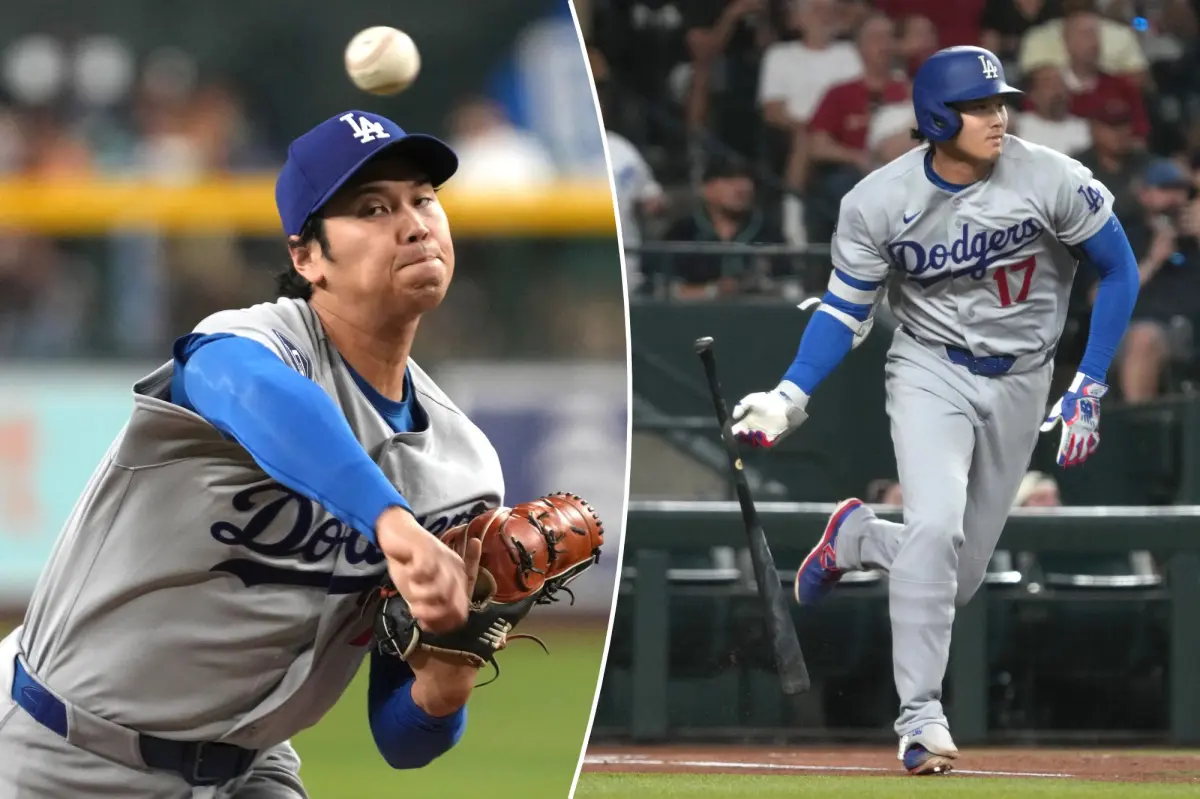 Shohei Ohtani's incredible dual performance helps the Dodgers defeat the Diamondbacks