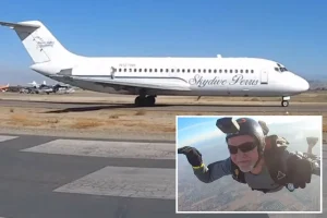 Skydiver found dead on freeway after collision with another jumper in midair