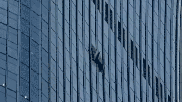 Small aircraft hits the highest building in Beijing, CITIC Tower