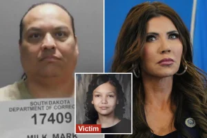 South Dakota man accused of killing 14-year-old girl after being released by Kristi Noem