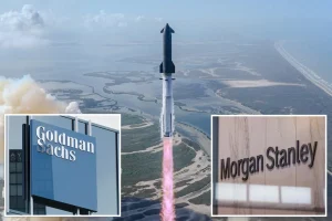 SpaceX negotiates tough terms with bankers before going public, according to a report.